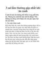 3 sai lầm thường gặp nhất khi ăn canh pot