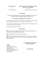 Quyết định số 375/QĐ-UBDT potx