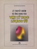 Lý thuyết nhóm và ứng dụng vào Vật lý học lượng tử part 1 pot