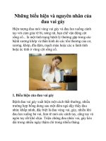 Những biểu hiện và nguyên nhân của đau vai gáy pptx