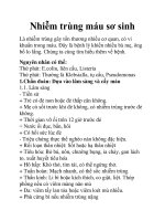 Nhiễm trùng máu sơ sinh docx