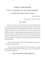 Báo cáo nghiên cứu khoa học 