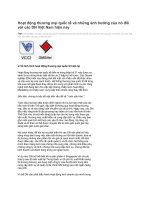 Hoạt động thương mại quốc tế và những ảnh hưởng của nó đối với các DN Việt Nam hiện nay docx