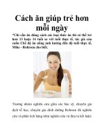Cách ăn giúp trẻ hơn mỗi ngày pdf