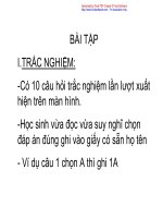 Bài tập sóng cơ pot