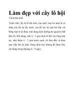 Làm đẹp với cây lô hội pdf
