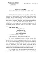 BAO CAO TONG KET DÔI 10-11 pptx