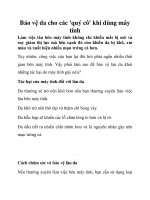 Bảo vệ da cho các ''''quý cô'''' khi dùng máy tính pptx