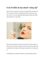 8 yếu tố khiến da bạn nhanh “xuống cấp” pot