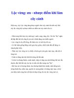 Lộc vừng: ưu - nhược điểm khi làm cây cảnh pptx