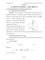 Lý thuyết Maxwell-Sóng điện từ ppt
