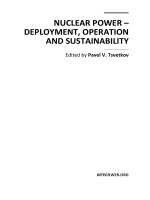 Nuclear Power Deployment Operation and Sustainability Part 1 doc