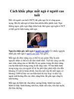 Cách khắc phục mất ngủ ở người cao tuổi potx