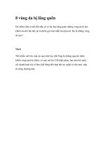 8 vùng da bị lãng quên pdf