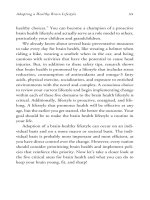 Save Your Brain: The 5 Things You Must Do to Keep Your Mind Young and Sharp_6 pptx