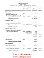 Department of Education State of Hawaii SCHEDULE OF EXPENDITURES OF FEDERAL AWARDS (Continued) Fiscal Year Ended June 30, 2005_part1 pot