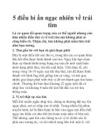 5 điều bí ẩn ngạc nhiên về trái tim pptx