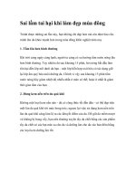 Sai lầm tai hại khi làm đẹp mùa đông doc