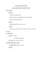 Bài 10: KHÁI NIỆM VỀ HỆ ĐIỀU HÀNH pdf