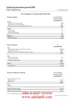 La Compagnie d’assurance vie RBC FONDS DE PLACEMENT GARANTI RBC ÉTATS FINANCIERS AUDITÉS 31 décembre 2010_2 doc