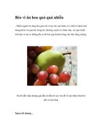 Béo vì ăn hoa quả quá nhiều pdf