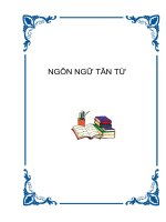 Bài 6: Ngôn ngữ tân từ pot