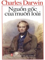 Charles Darwin – Nguồn gốc muôn loài part 1 doc