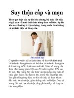 Suy thận cấp và mạn pdf