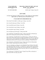 Quyết định số 38/2011/QĐ-UBNDCỘNG HÒA XÃ HỘI CHỦ pdf