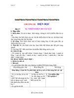 giáo án chương iii    điện học  vật lí