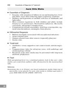 DIAGNOSIS & TREATMENT - PART 10 docx