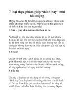 7 loại thực phẩm giúp “đánh bay” mùi hôi miệng potx