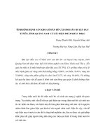 Báo cáo nghiên cứu khoa học 