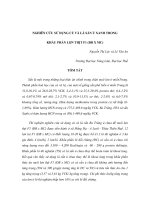 Báo cáo nghiên cứu khoa học 