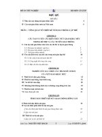 đồ án tính toán thiết kế kết cấu cầu nhịp bản cong liên tục