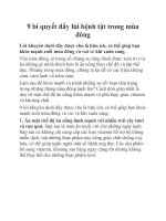 9 bí quyết đẩy lùi bệnh tật trong mùa đông pot