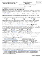 Đề thi lý THPT Thanh Thủy docx