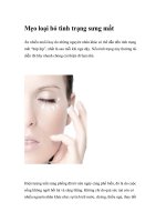 Mẹo loại bỏ tình trạng sưng mắt pptx