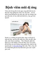 Bệnh viêm mũi dị ứng docx