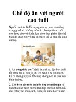 Chế độ ăn với người cao tuổi pot