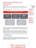 New South Wales Auditor-General’s Report Financial Audit Volume Nine 2011 Focusing on Education and Communities_part5 pdf