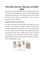 Đau thần kinh tọa: Hậu quả của nhiều bệnh doc