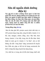 Sữa dê nguồn dinh dưỡng diệu kỳ potx