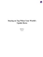 Staying on top when your worlds upside down