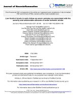 báo cáo hóa học: 