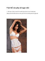 9 lợi thế của phụ nữ ngực nhỏ pot