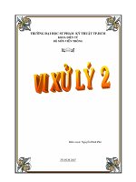 Vi điều khiển PIC 16f877a