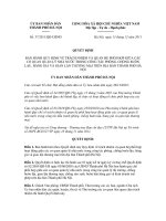 Quyết định số 37/2011/QĐ-UBND pot