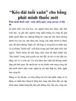 “Kéo dài tuổi xuân” cho bằng phát minh thuốc mới potx