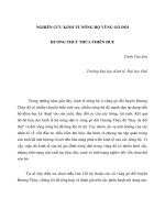 Báo cáo nghiên cứu khoa học 